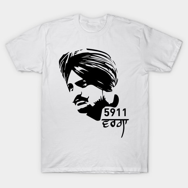 Sidhu moose wala printed t shirt cheap